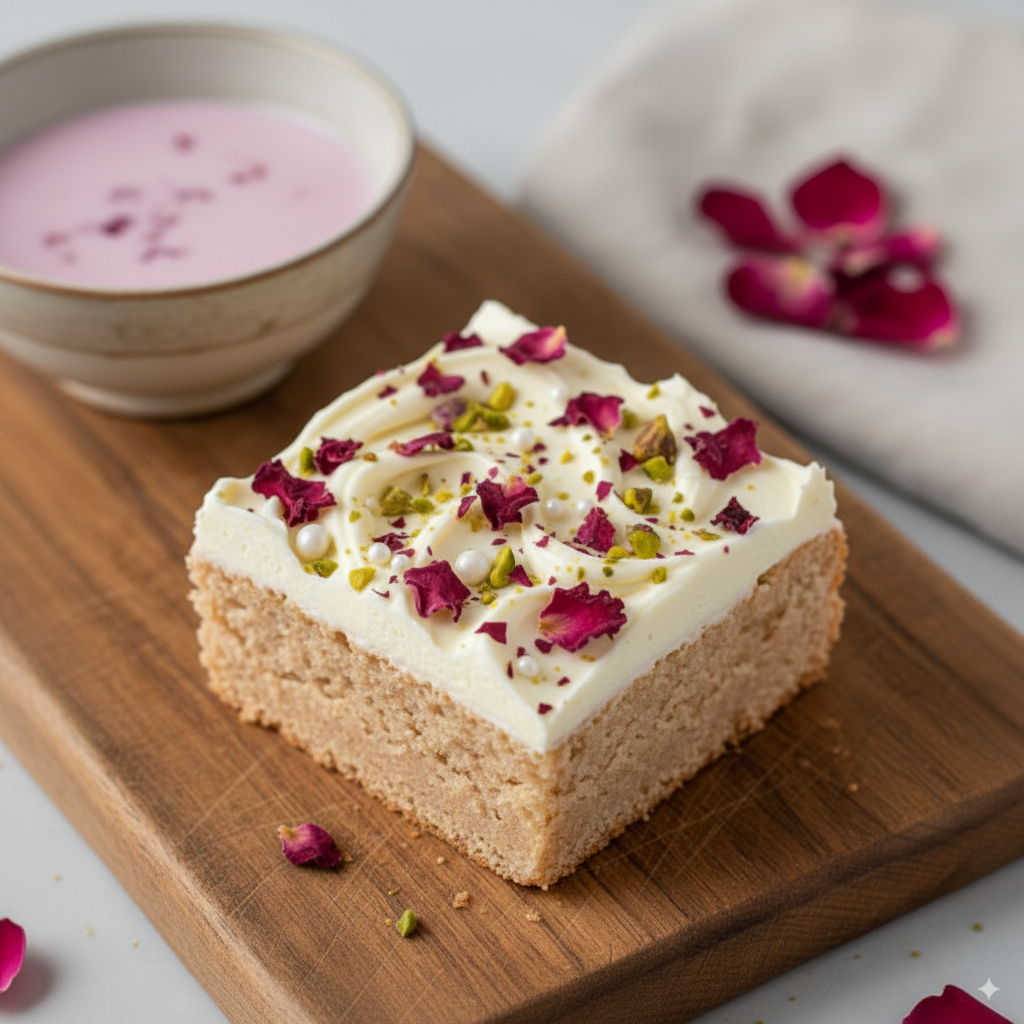 Rose Milk Blondie