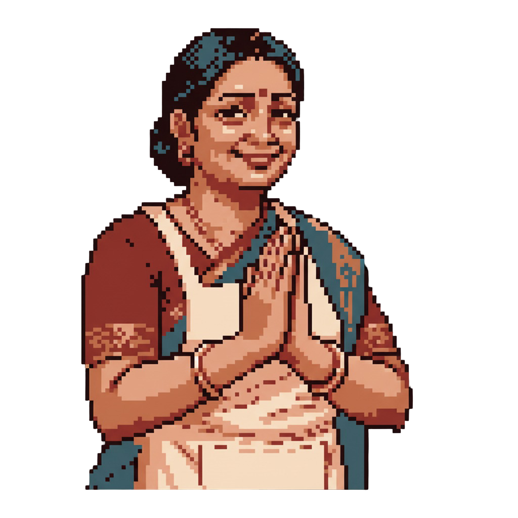 Gabi saying thank you